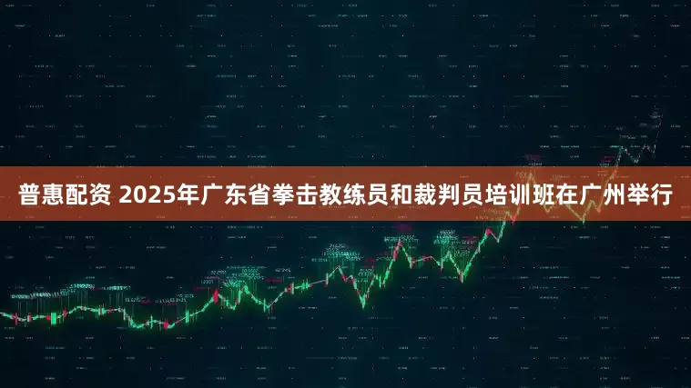 普惠配资 2025年广东省拳击教练员和裁判员培训班在广州举行