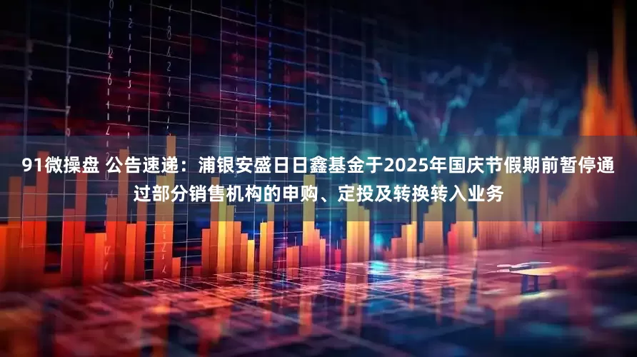 91微操盘 公告速递：浦银安盛日日鑫基金于2025年国庆节假期前暂停通过部分销售机构的申购、定投及转换转入业务
